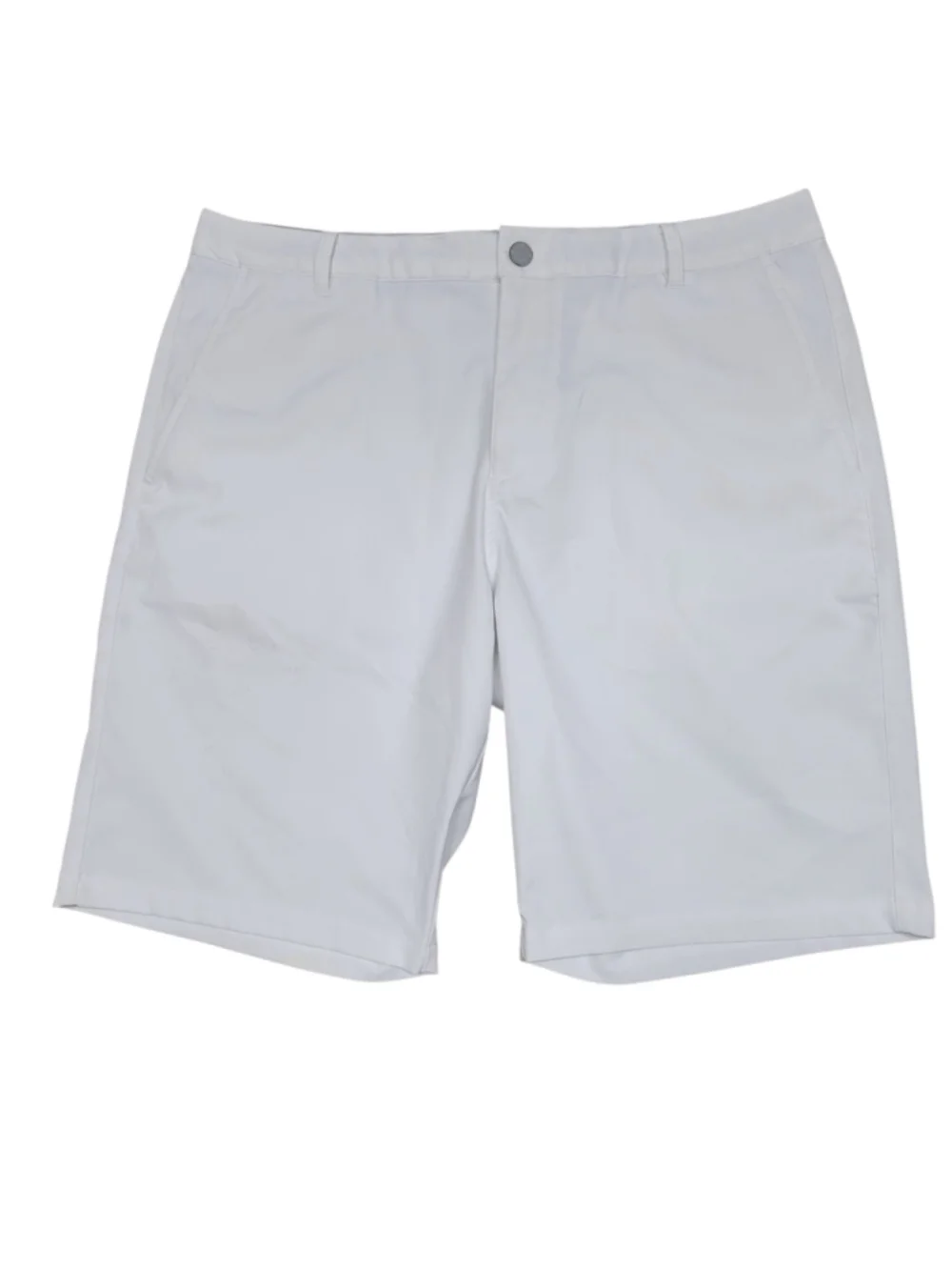 PUMA Way 1 Men's White Golf Flat Front Shirt Gripper Shorts Size 36 Inseam10